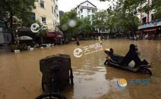 各地暴雨最早情况